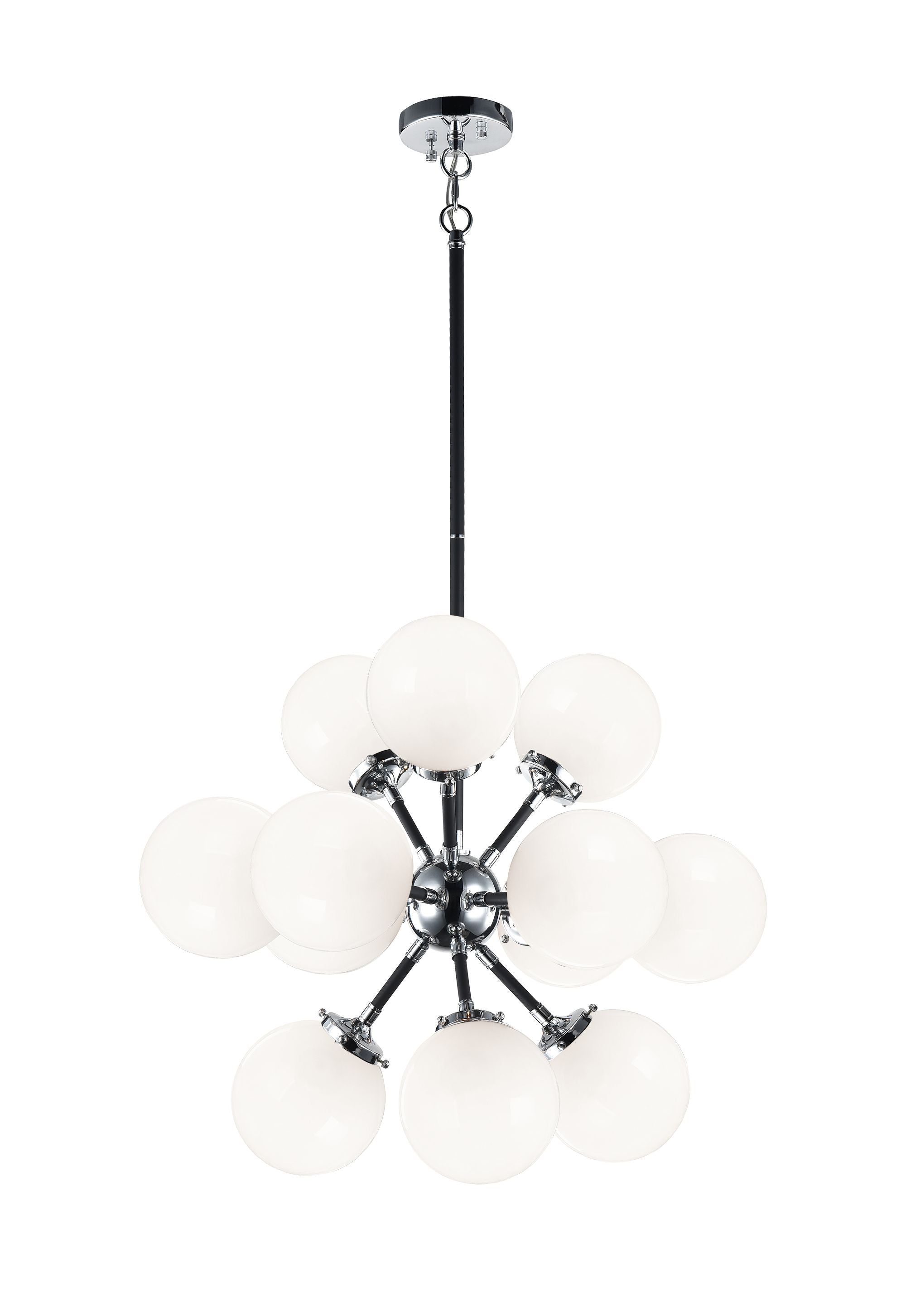 SOLEIL Chandelier Chrome - C62812CHOP | MATTEO