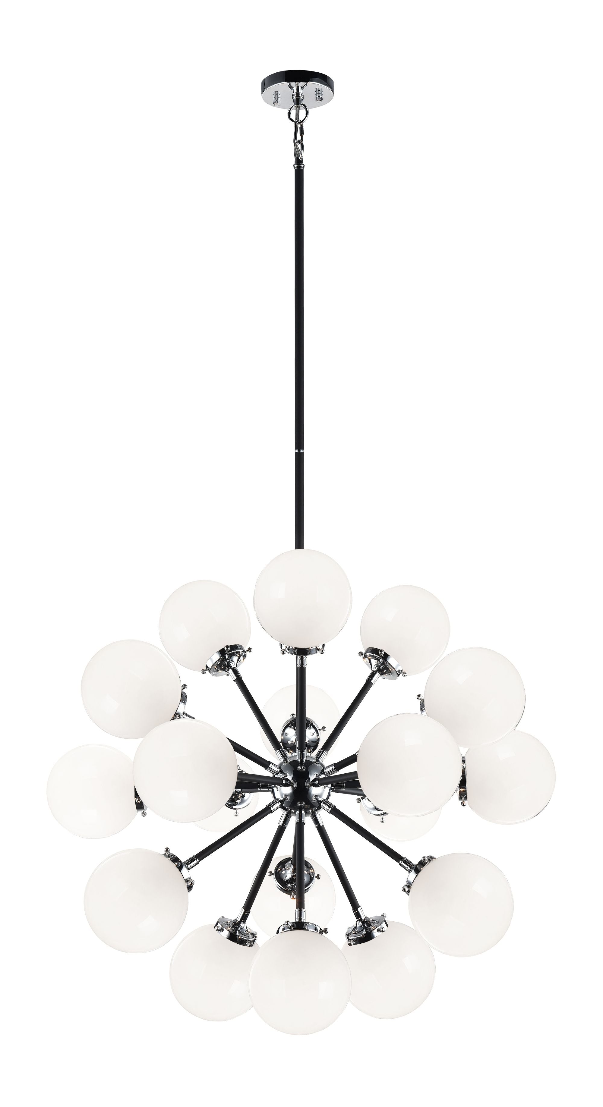 SOLEIL Chandelier Chrome - C62818CHOP | MATTEO