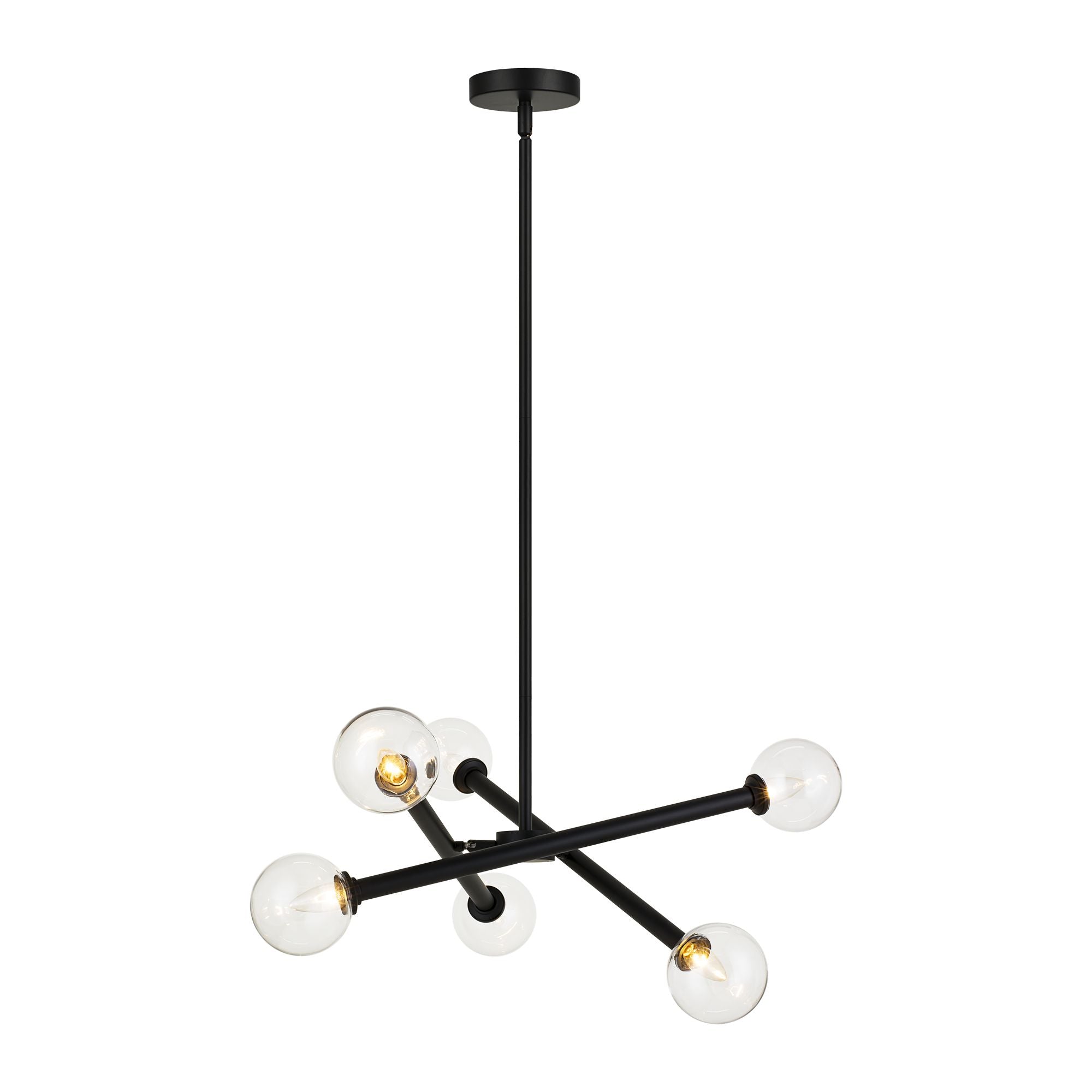 MATCH-STIX Chandelier Noir - C64606BKCL | MATTEO