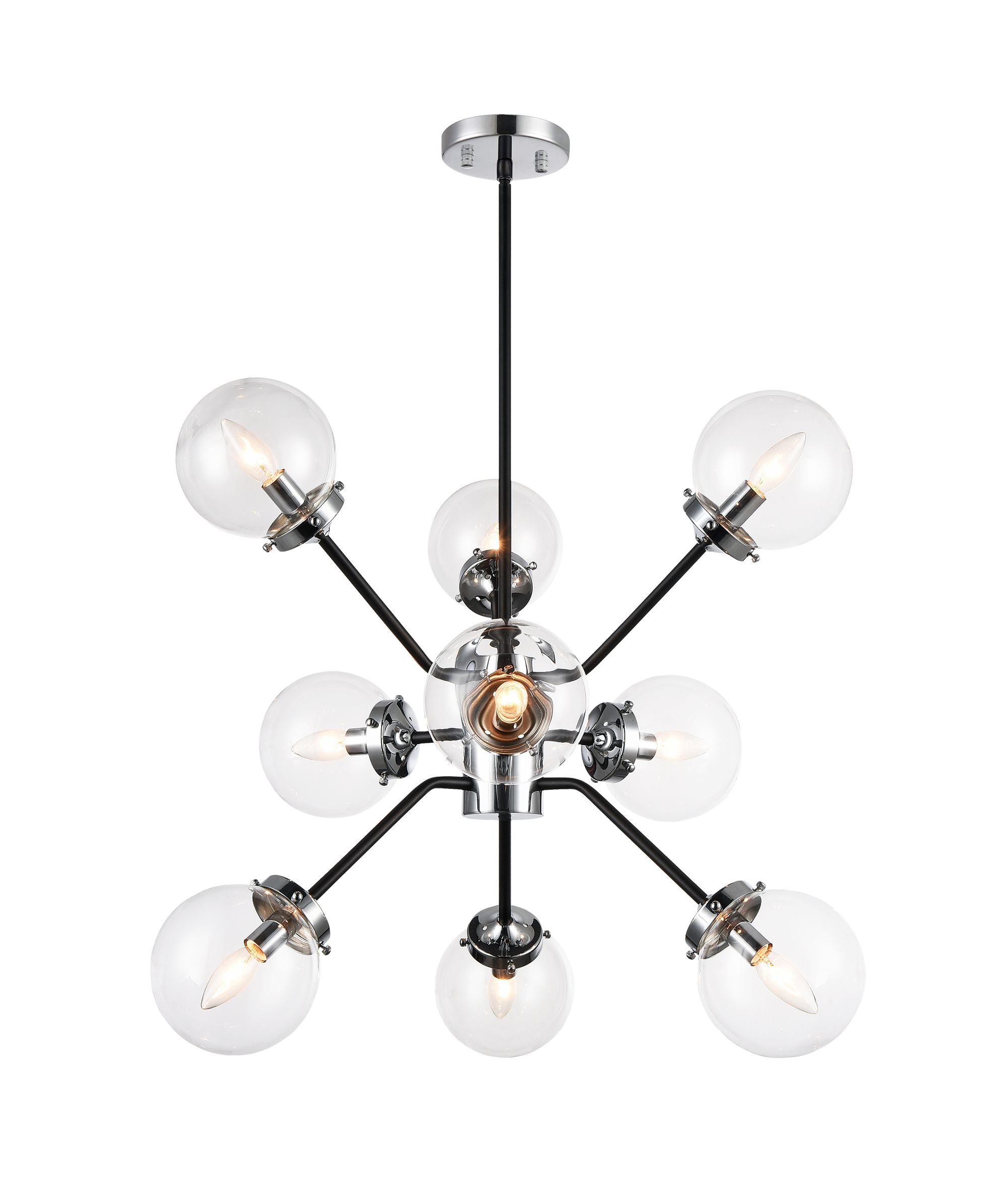 MARU Chandelier Chrome - C72309CHCL | MATTEO