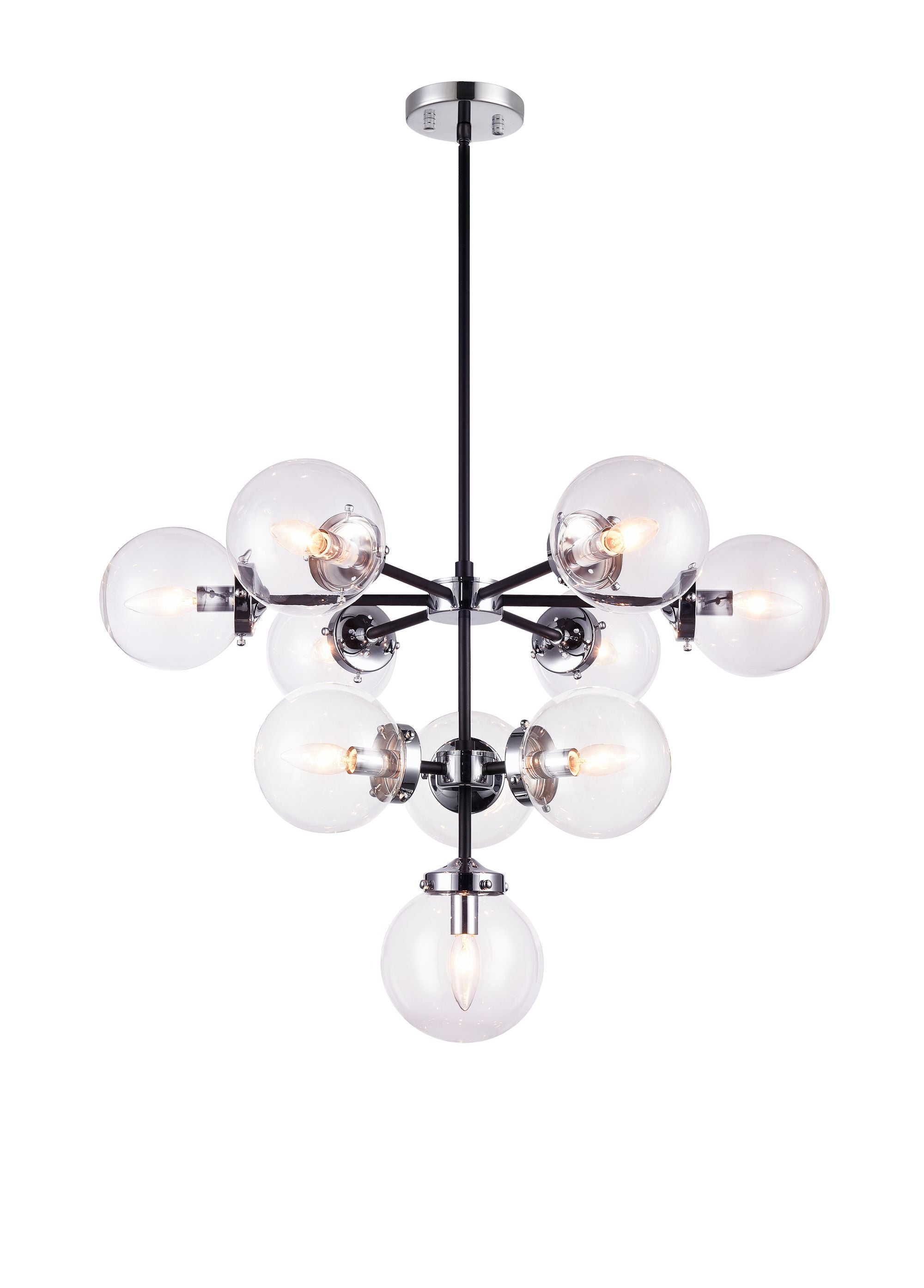 MARU Chandelier Chrome - C72310CHCL | MATTEO