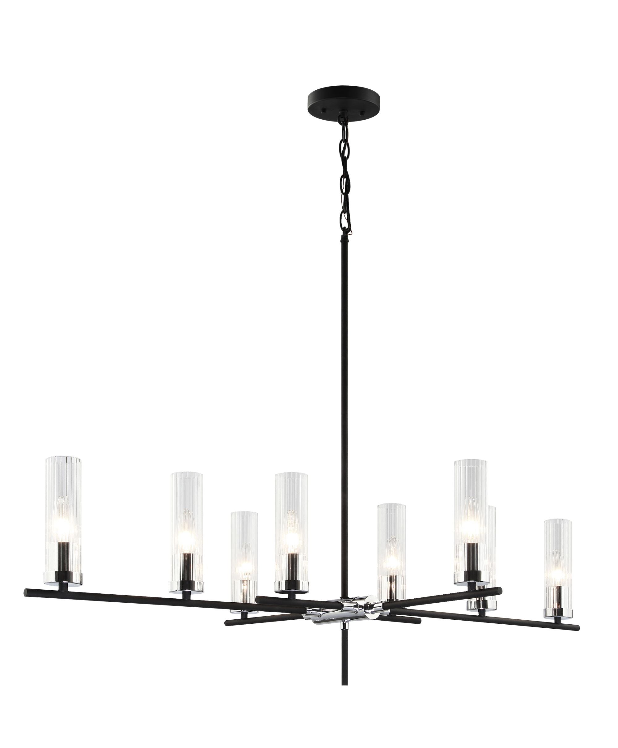 LUMINOSO Chandelier Chrome - C74208CH | MATTEO