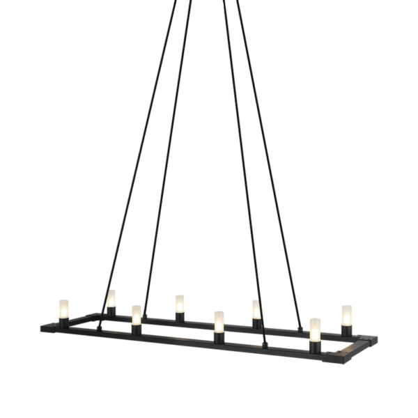 CASCADIAN Chandelier Noir - C75208MB | MATTEO