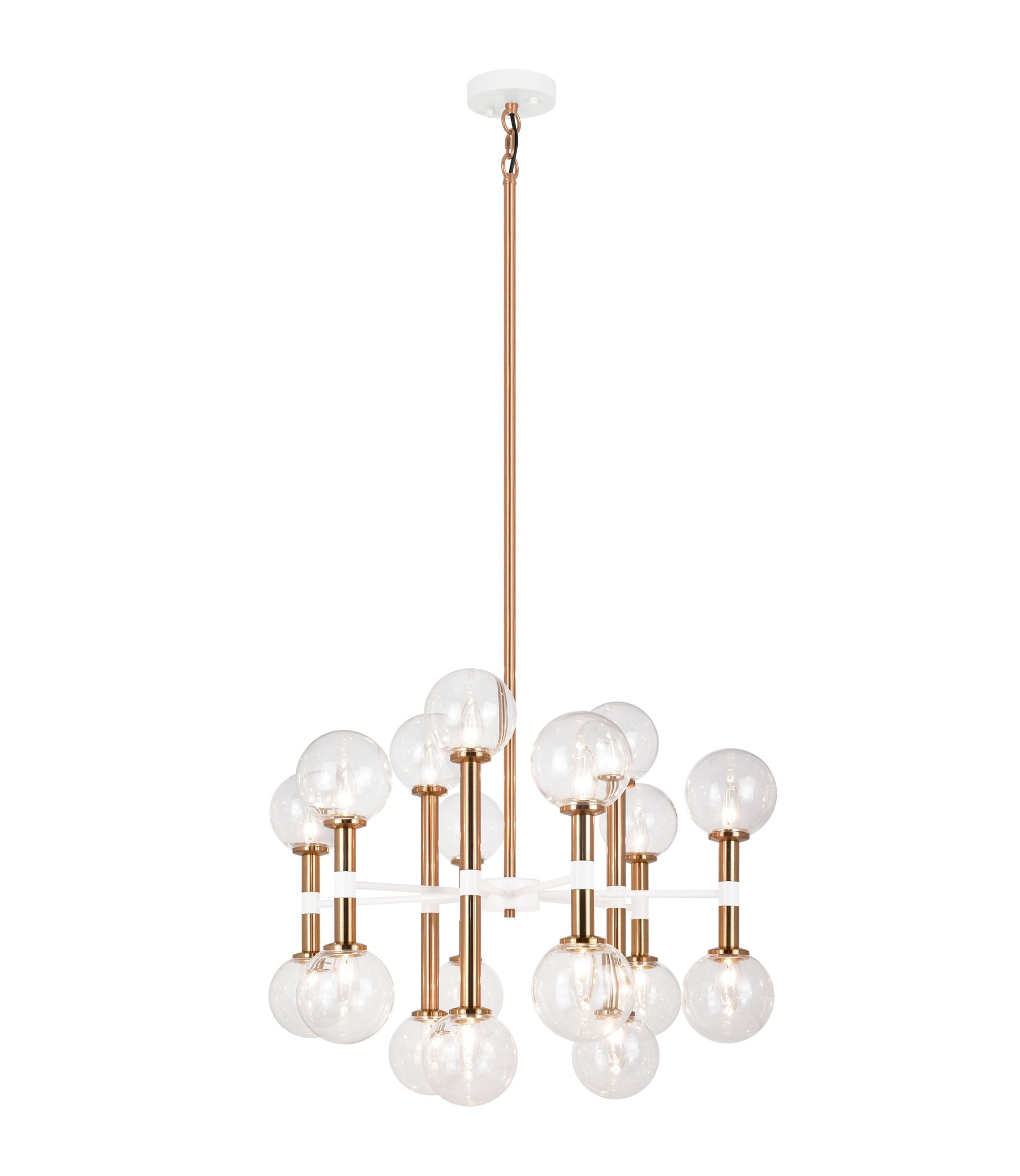 STELLAR Chandelier Or - C75318AGCL | MATTEO