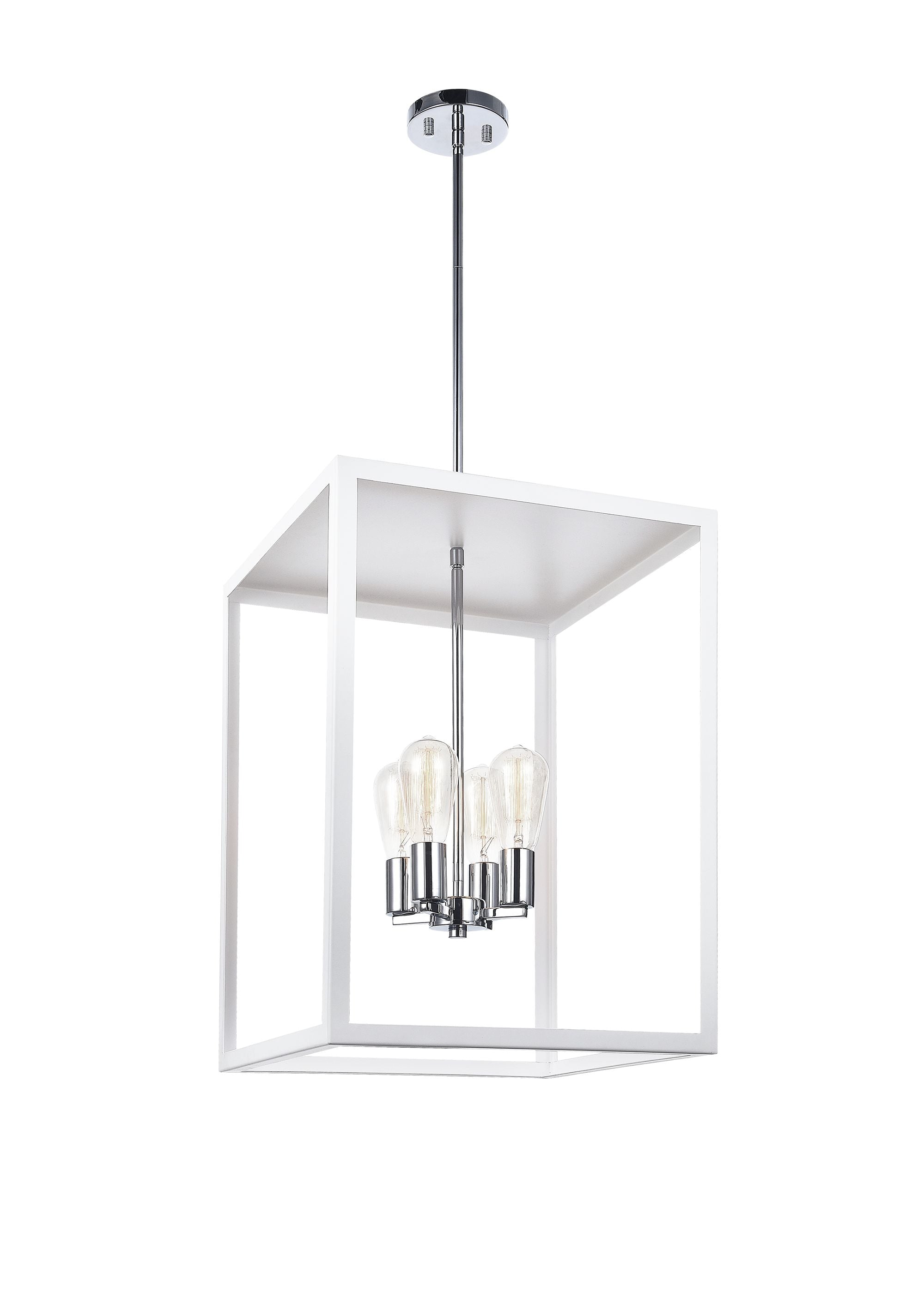 FLARE Chandelier Blanc - C76004WH | MATTEO