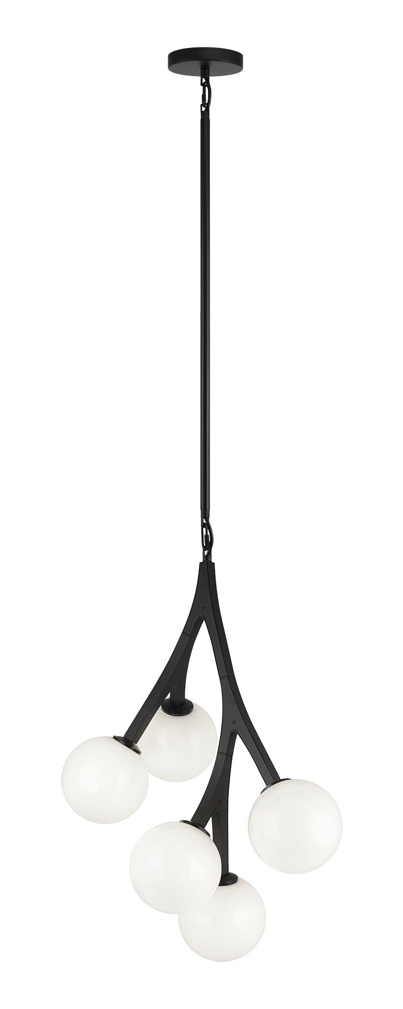 RAMI Chandelier Noir - C81505BKOP | MATTEO