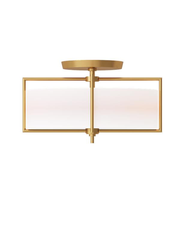 PERNO Flush mount Gold - CF1113BBS | GENERATION LIGHTING