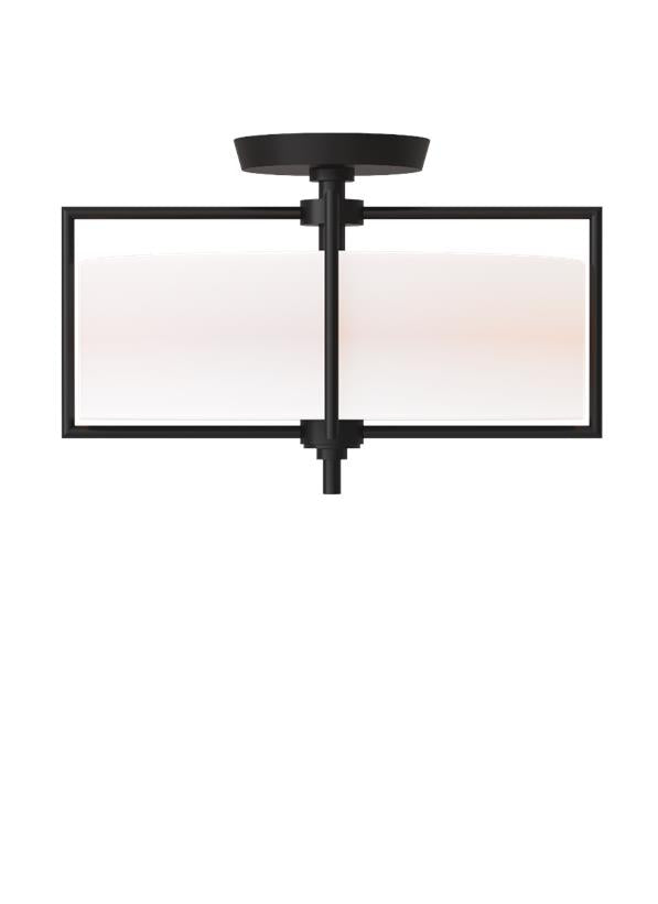 PERNO Flush mount Black - CF1122AI | GENERATION LIGHTING