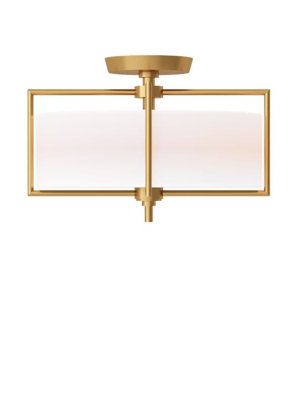 PERNO Flush mount Gold - CF1122BBS | GENERATION LIGHTING