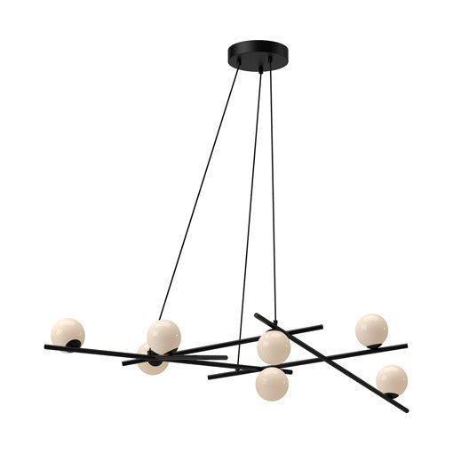 AMARA Suspension Noir, DEL INTÉGRÉ - CH89854-BK/GO | KUZCO