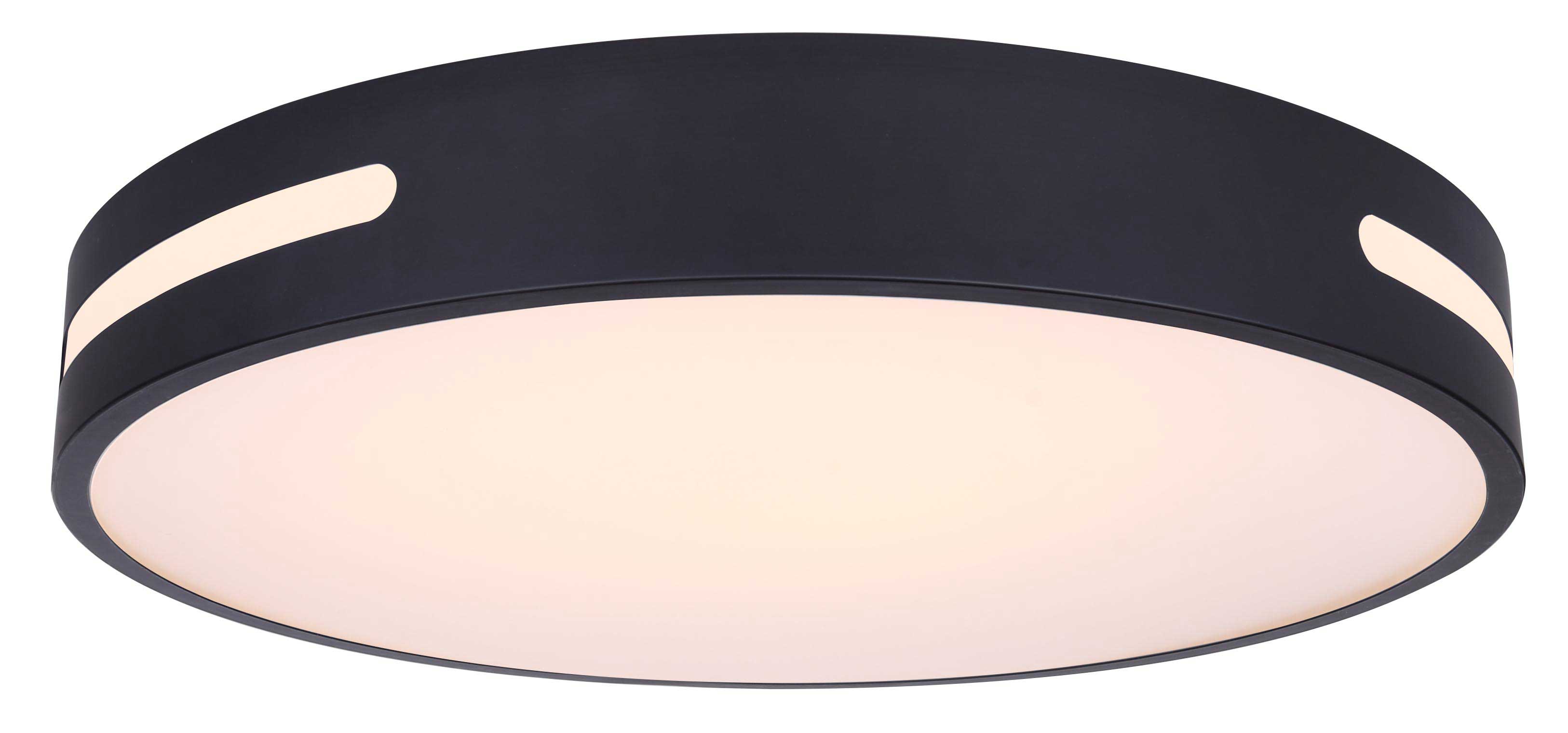 NIVEN Flush mount  Black INTEGRATED LED - CL-19-20-BK | CANARM