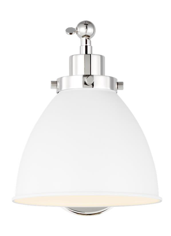 WELL-FLEET Murale Blanc, Nickel - CW1131MWTPN | GENERATION-LIGHTING