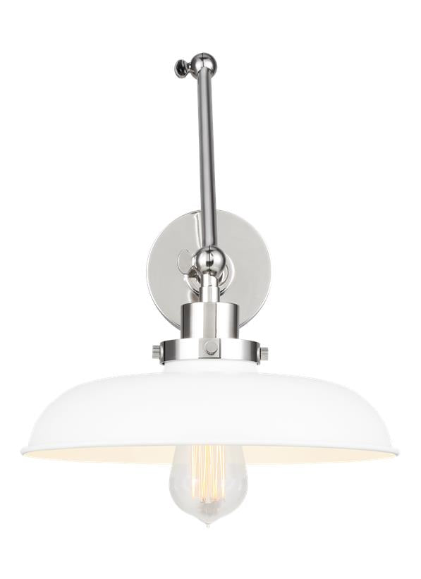 WELL-FLEET Murale Blanc, Nickel - CW1171MWTPN | GENERATION-LIGHTING