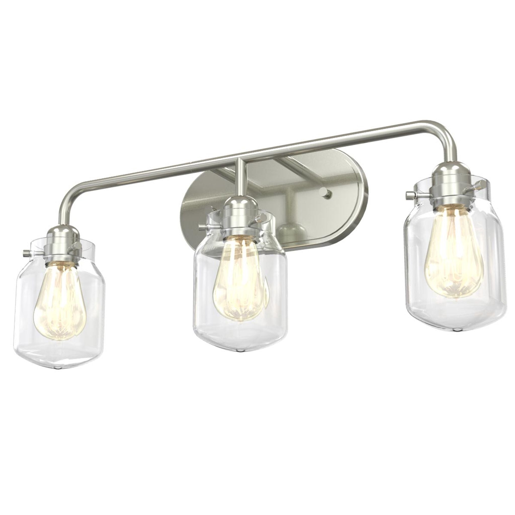 Lexington Bathroom sconce Stainless steel - DVP22743SN-CL | DVI