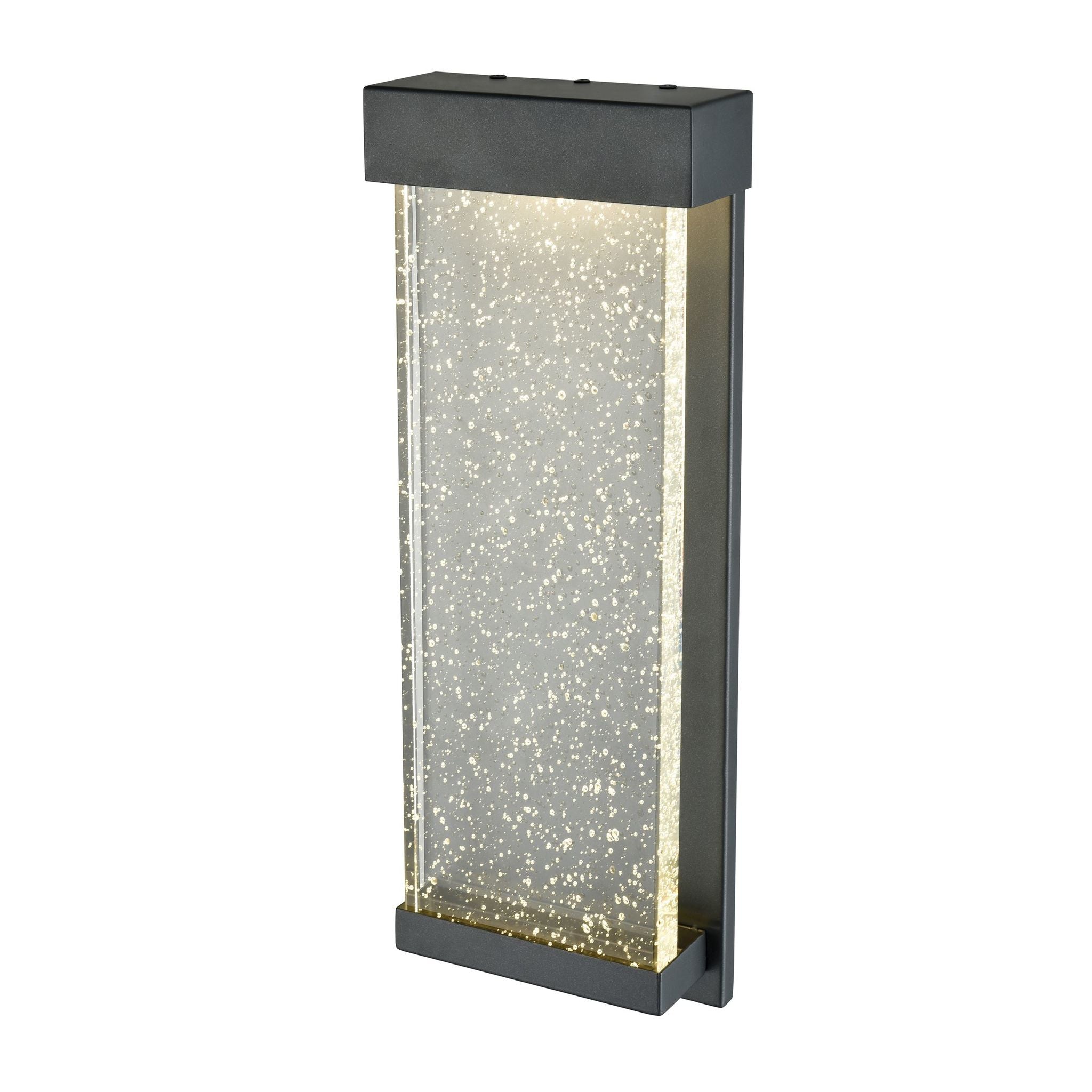 Nieuport AC LED Outdoor sconce Black INTEGRATED LED - DVP23973BK-SDY | DVI