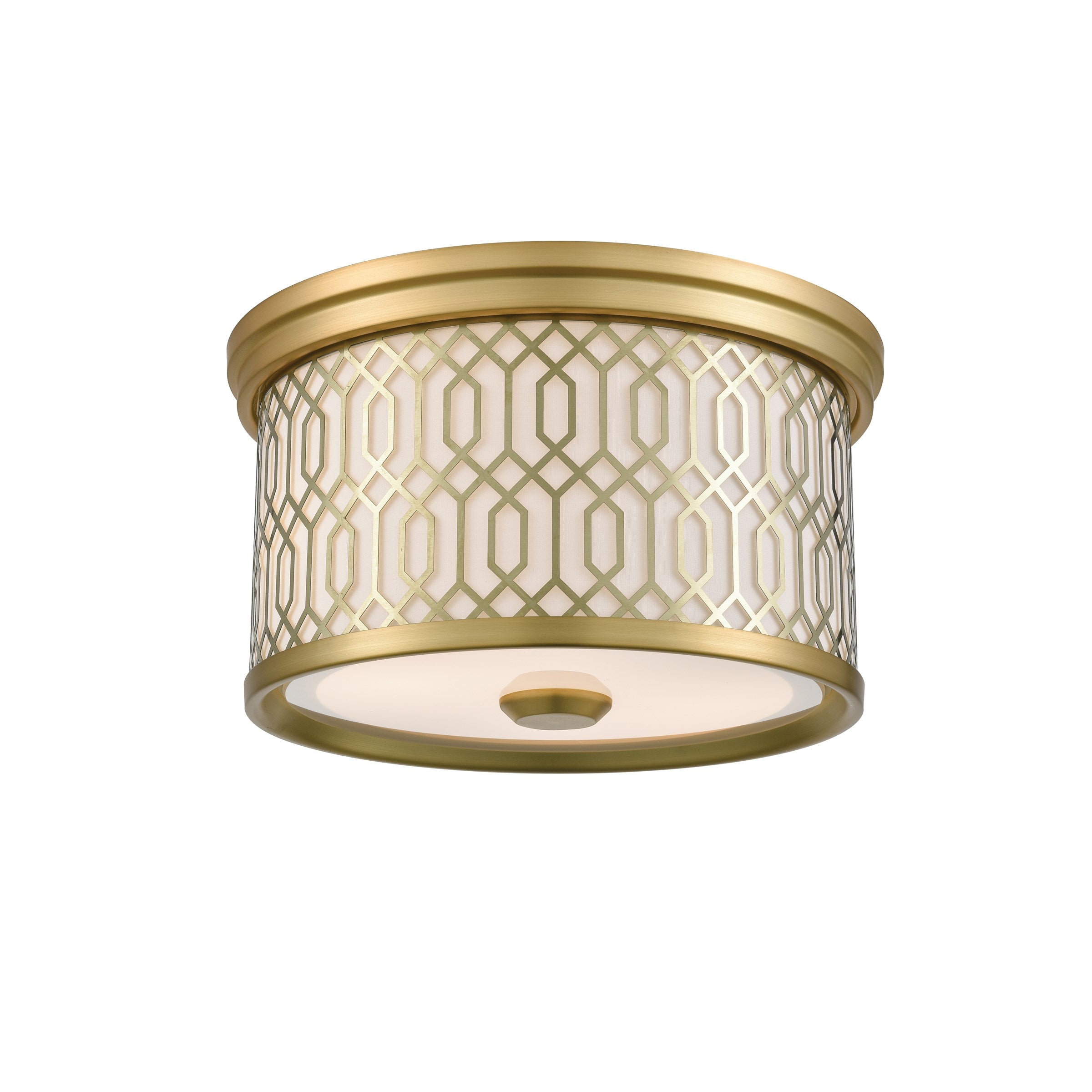 TORTONA Flush mount Gold, White - DVP33932VBR-SW | DVI