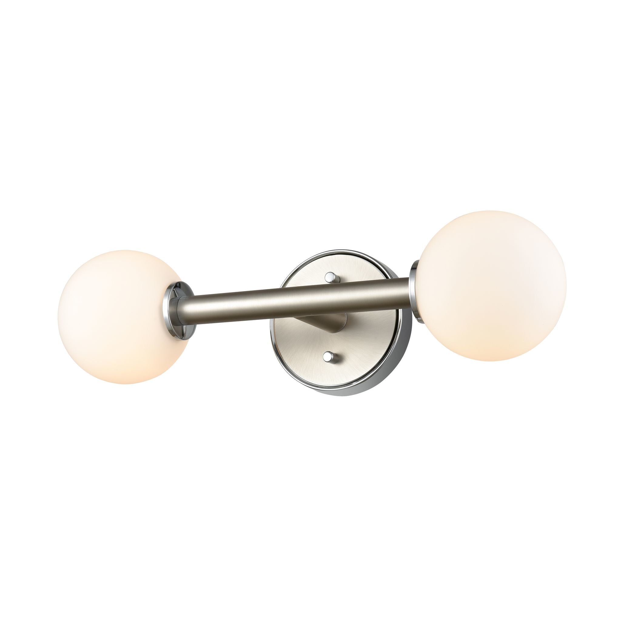 Alouette Murale salle de bain Chrome, Nickel - DVP34599CH+BN-OP | DVI