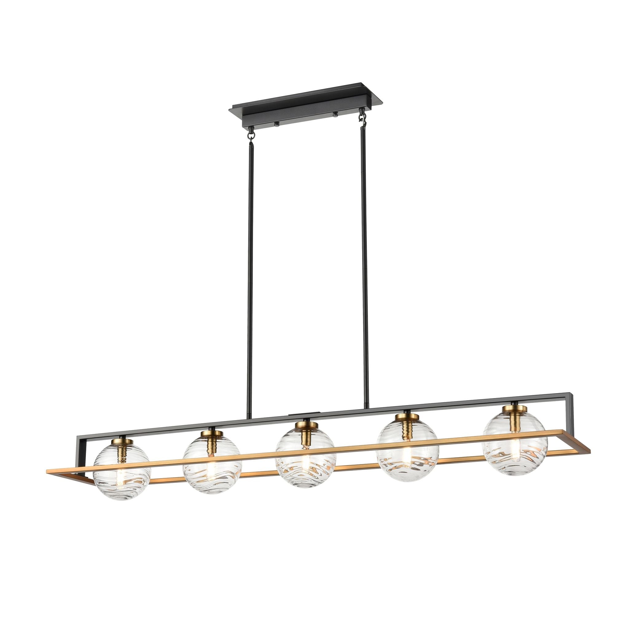 Tropea Pendant Gold, Graphite - DVP40402BR+GR-RPG | DVI