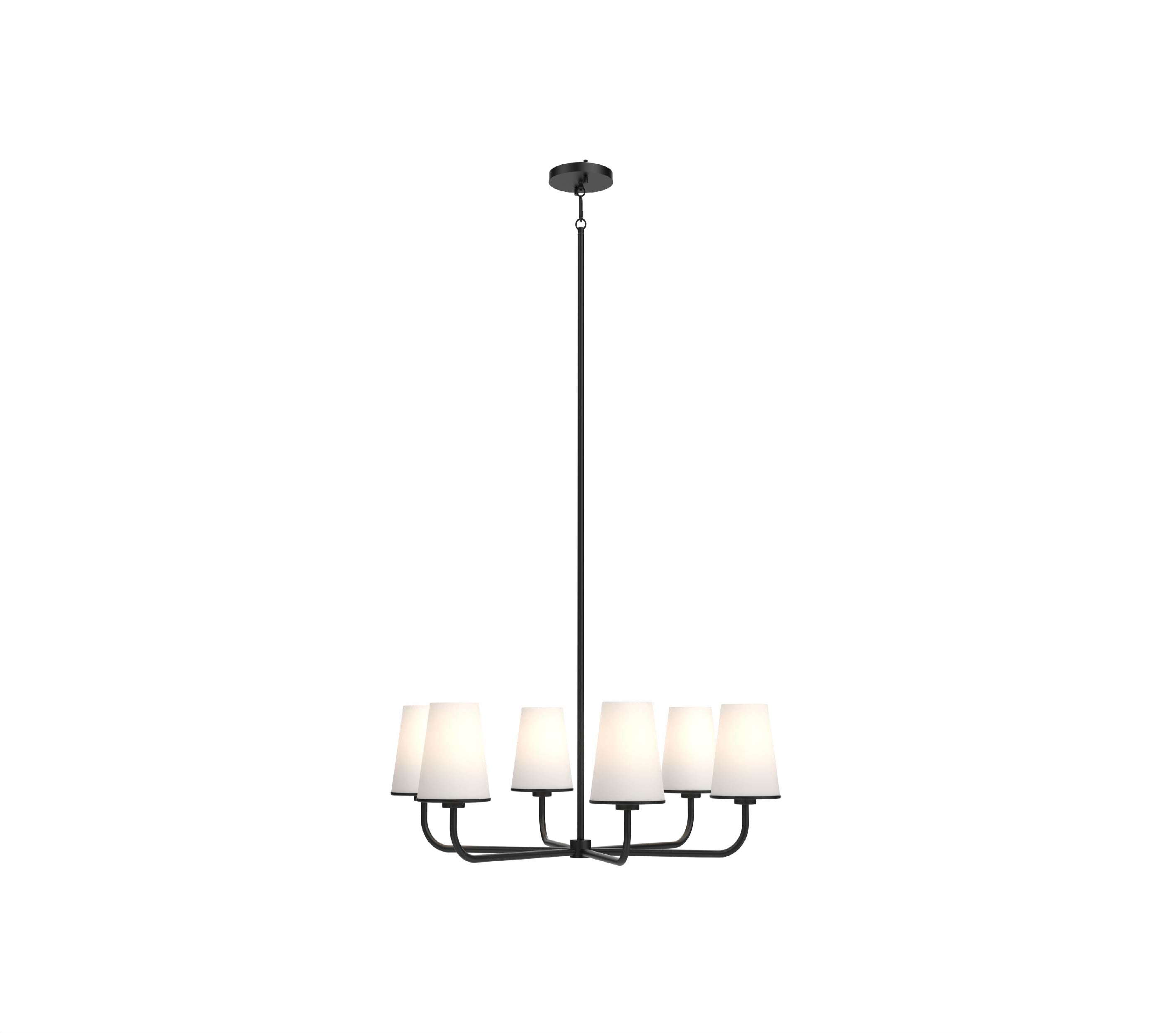 KANATA Chandelier Noir - DVP48026EB-OP | DVI