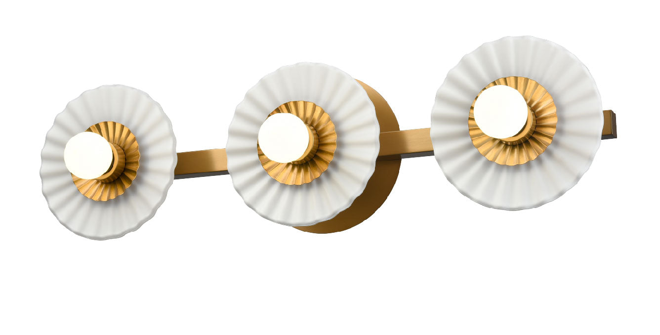 WAVERLY HEIGHTS Bathroom wall sconce Gold - DVP48843BR-OP | DVI