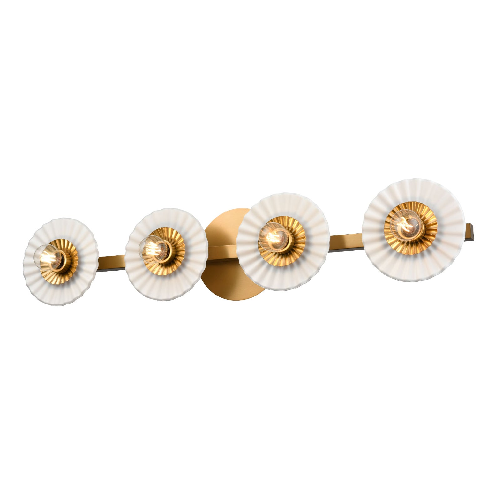 WAVERLY HEIGHTS Bathroom wall sconce Gold - DVP48844BR-OP | DVI