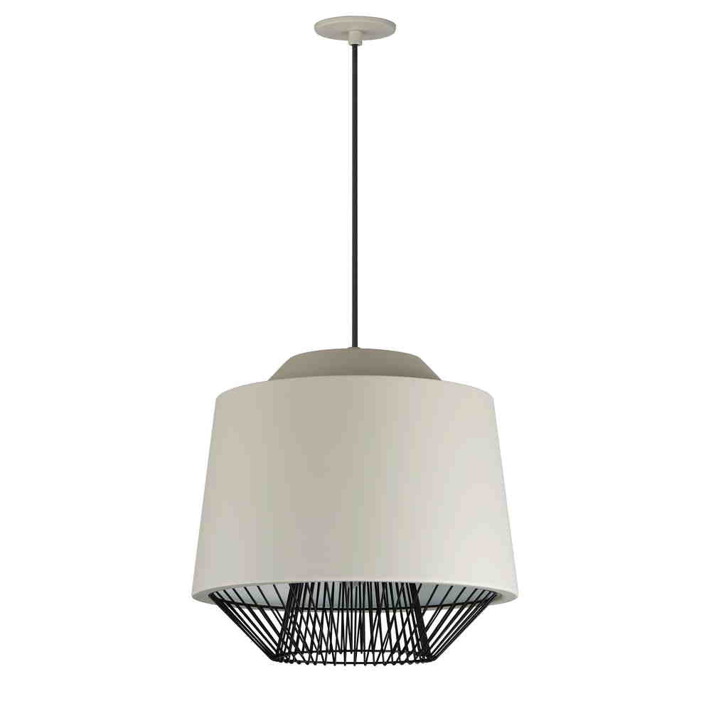 PHOENIX Suspension Gris, Noir - E11394-GYBK | MAXIM/ET2