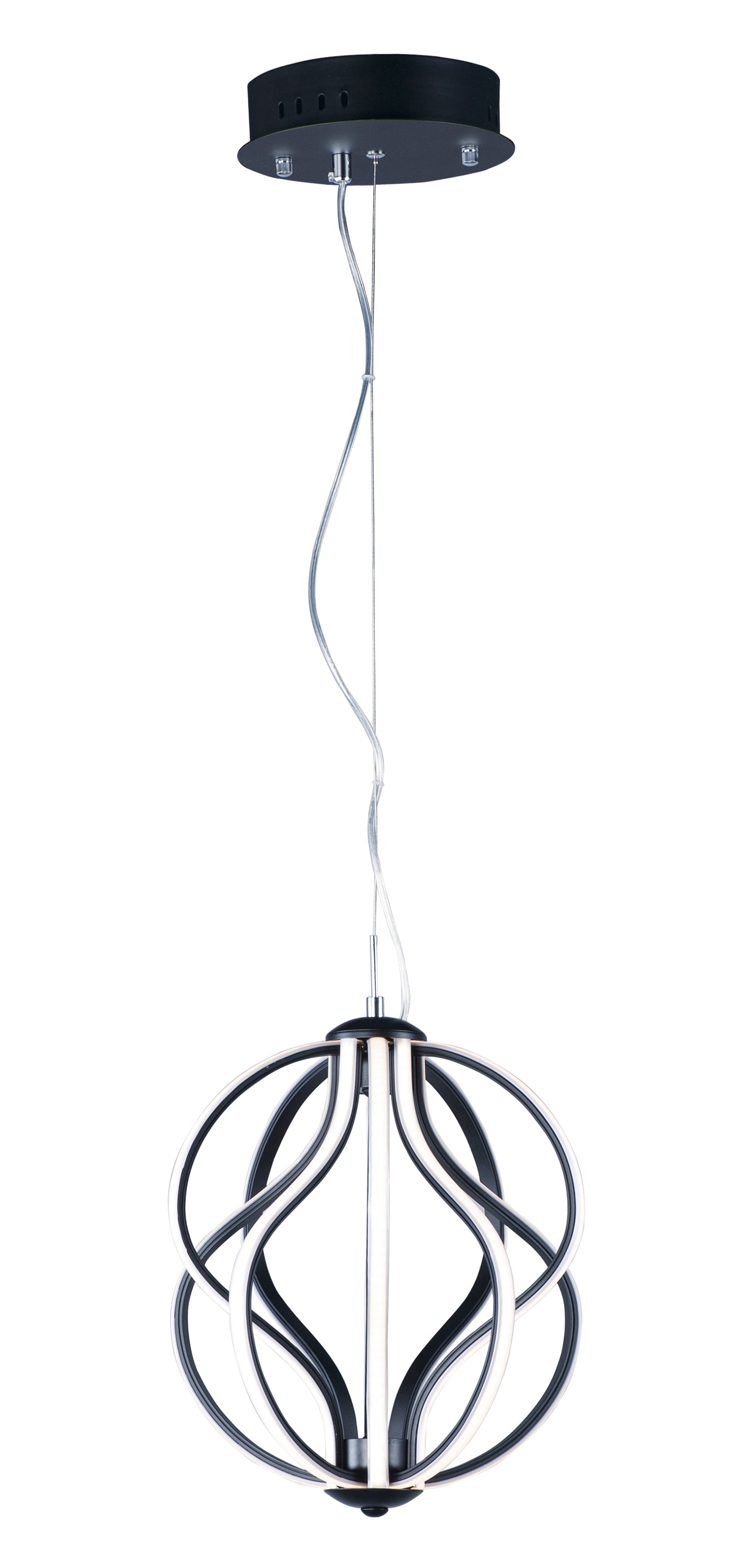 AURA Pendant Black INTEGRATED LED - E21172-BK | MAXIM/ET2