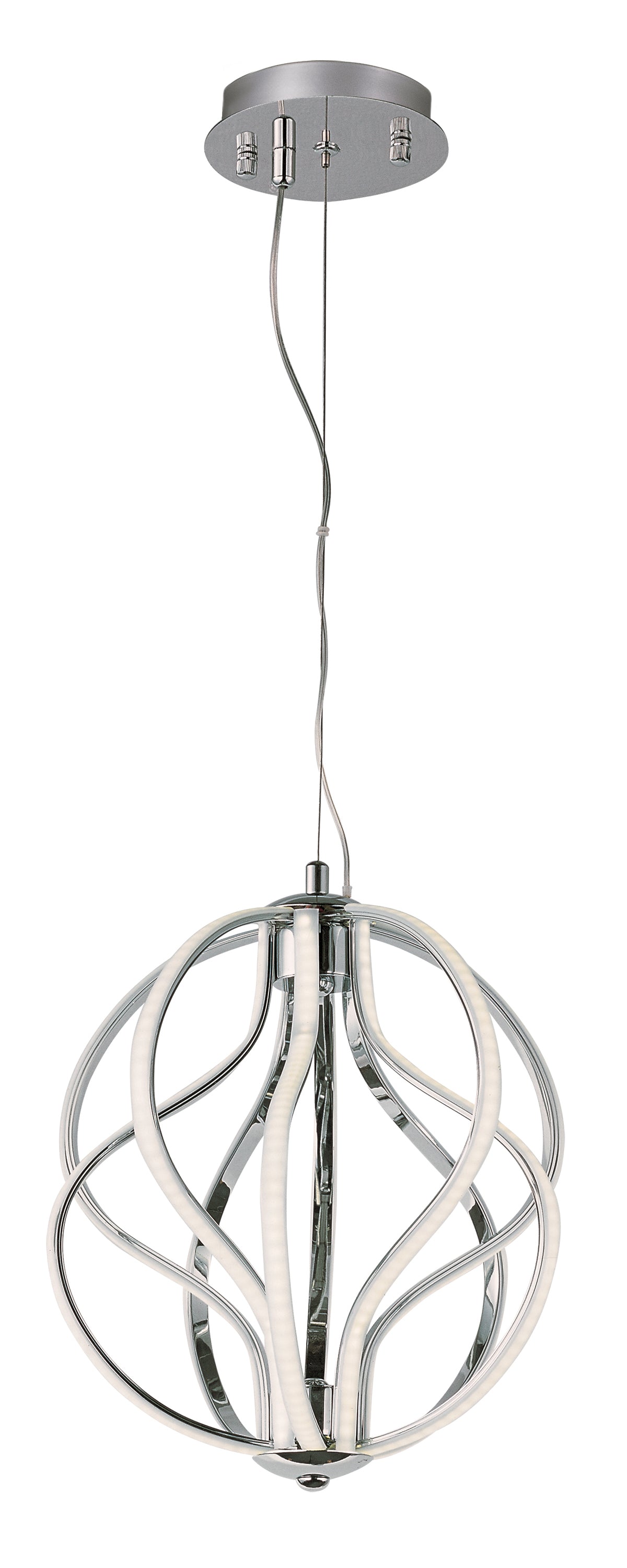 AURA Pendant Chrome INTEGRATED LED - E21172-PC | MAXIM/ET2