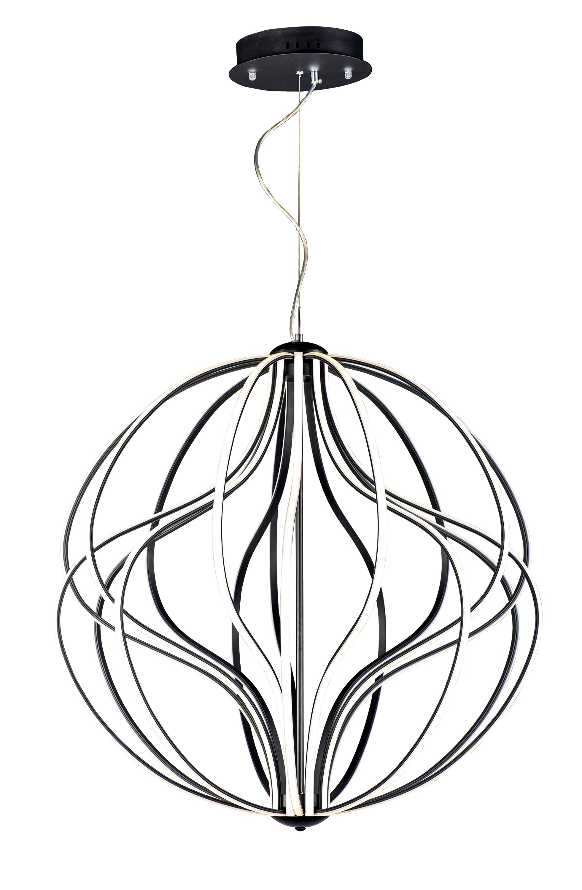 AURA Pendant Black INTEGRATED LED - E21178-BK | MAXIM/ET2