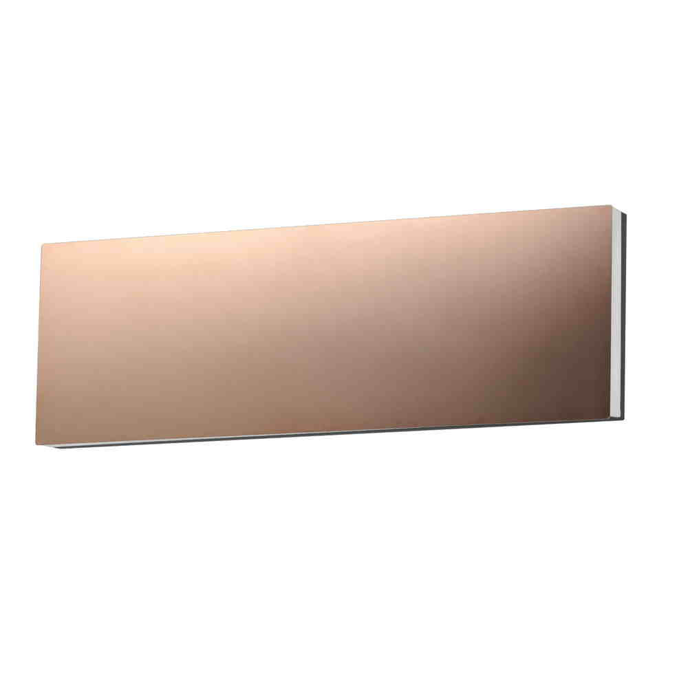 EMBOSSE Murale salle de bain Bronze DEL INTÉGRÉ - E22794-PBZ | MAXIM/ET2