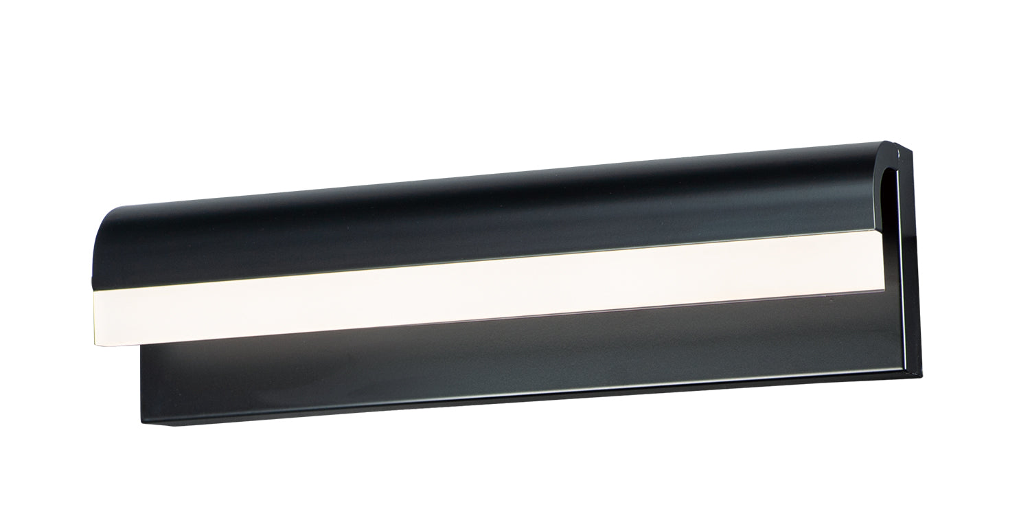 WATERFALL Bathroom sconce Black INTEGRATED LED - E24842-90BK | MAXIM/ET2