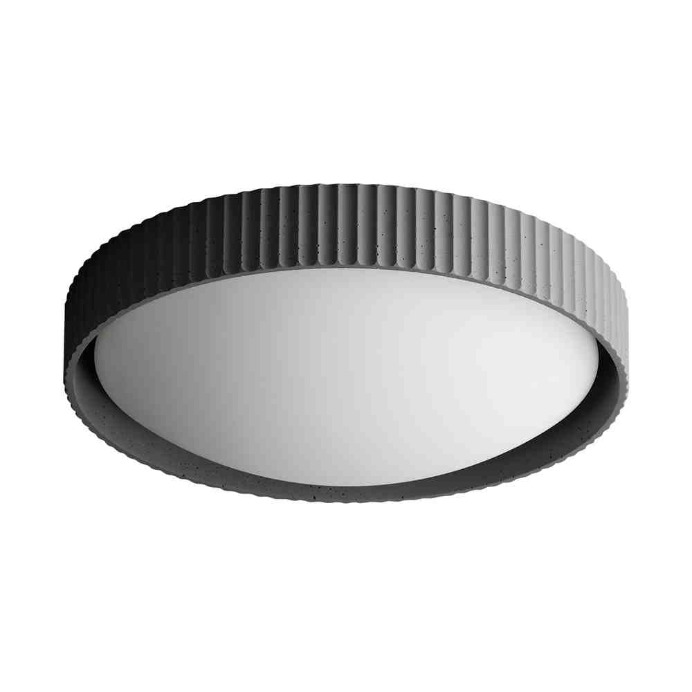 SOUFFLE Flush mount  Grey INTEGRATED LED - E25058-GY | MAXIM/ET3