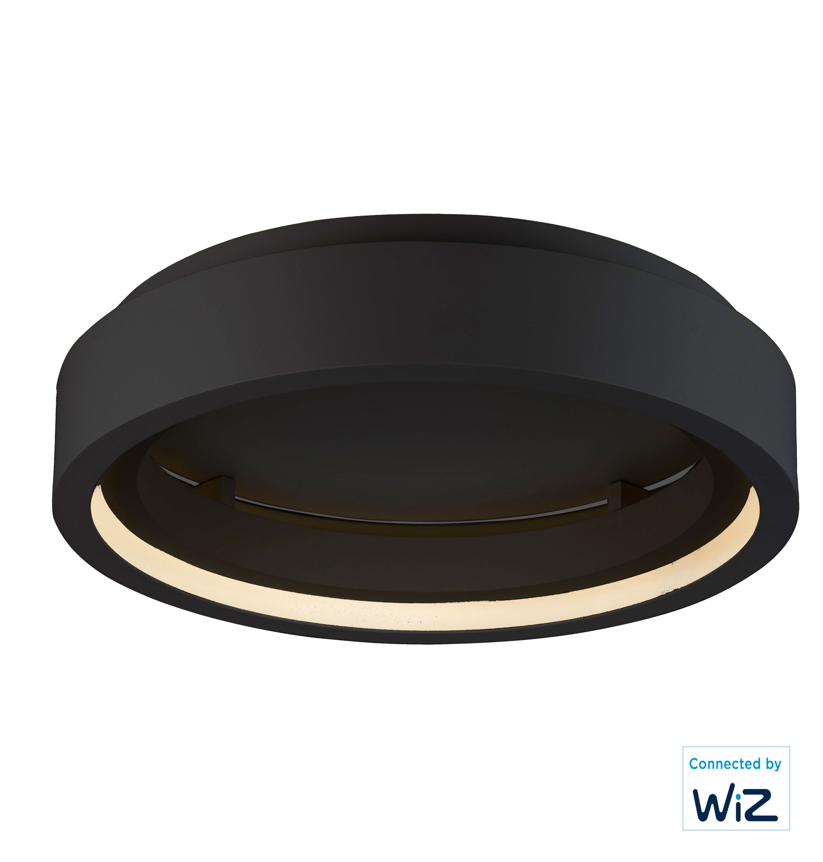 ICORONA CONNECTED BY WIZ Flush mount  Black INTEGRATED LED - E35101-BK | MAXIM/ET3