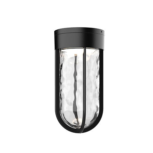 DAVY Flush mount Black INTEGRATED LED - EC17609-BK | Kuzco