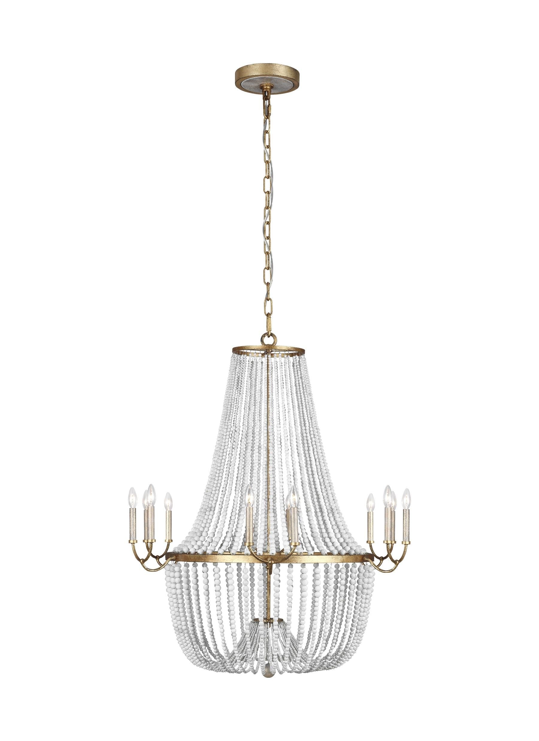 Marielle Chandelier Gold, Crystal - F3281/12ADB | FEISS