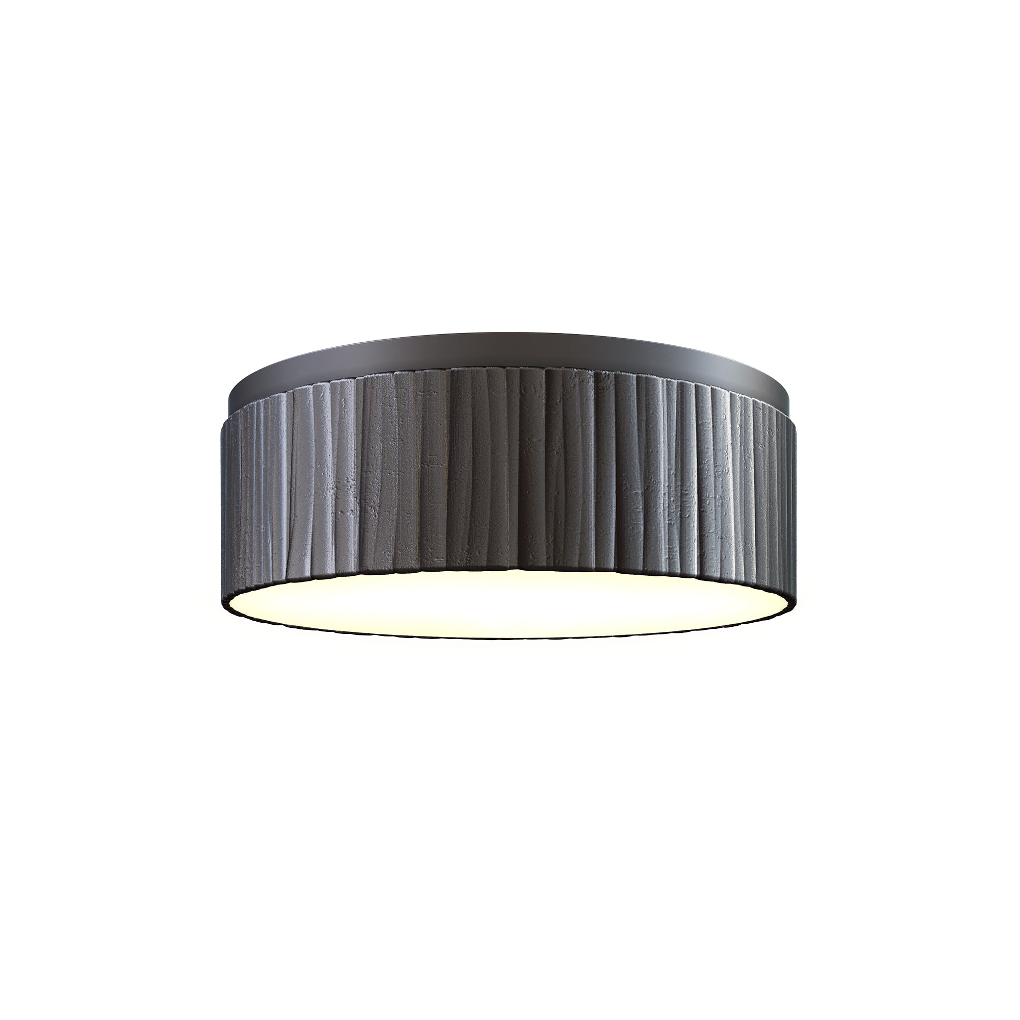 KENSINGTON Flush mount  Bronze INTEGRATED LED - FM361212UB | ALORA