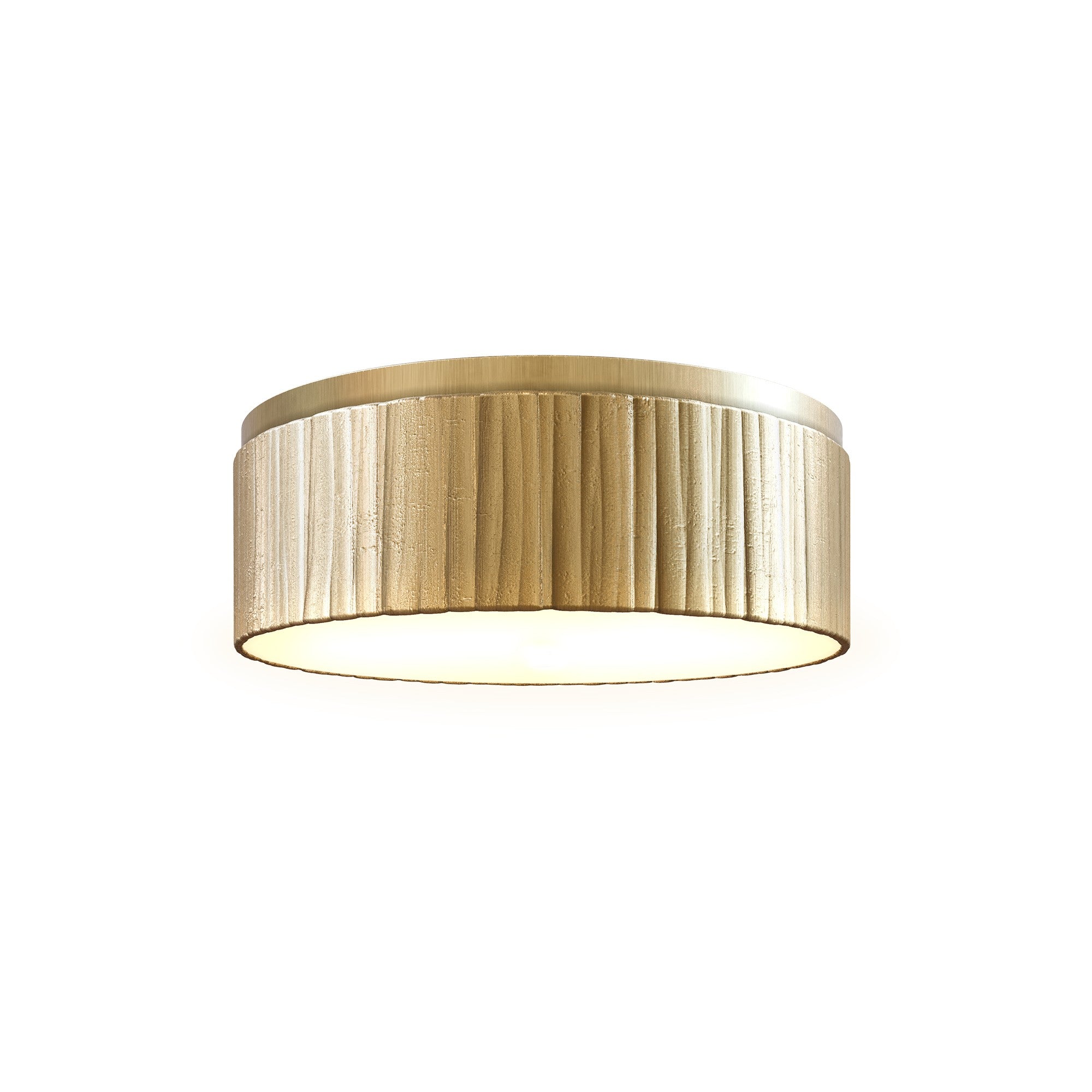 KENSINGTON Flush mount  Gold INTEGRATED LED - FM361212VB | ALORA