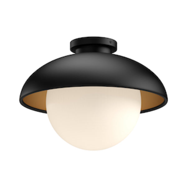 RUBIO Flush mount Black - FM522012MBOP | ALORA MOOD