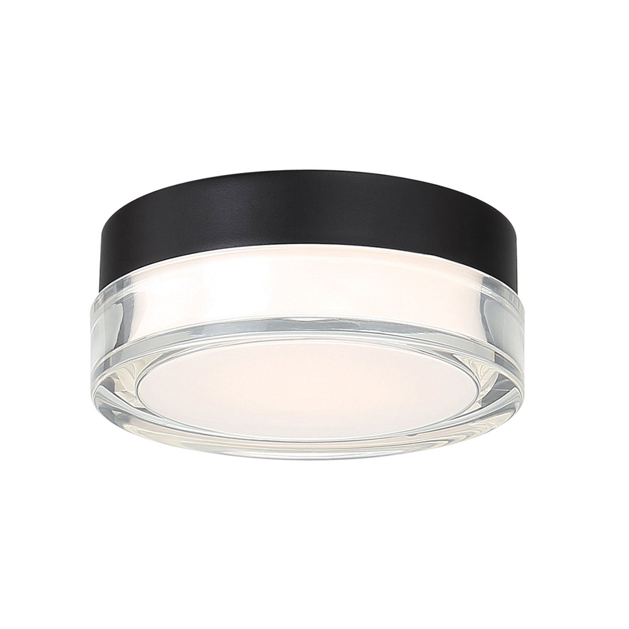 PI Flush mount Black INTEGRATED LED - FM-W44806-35-BK | MODERN FORMS