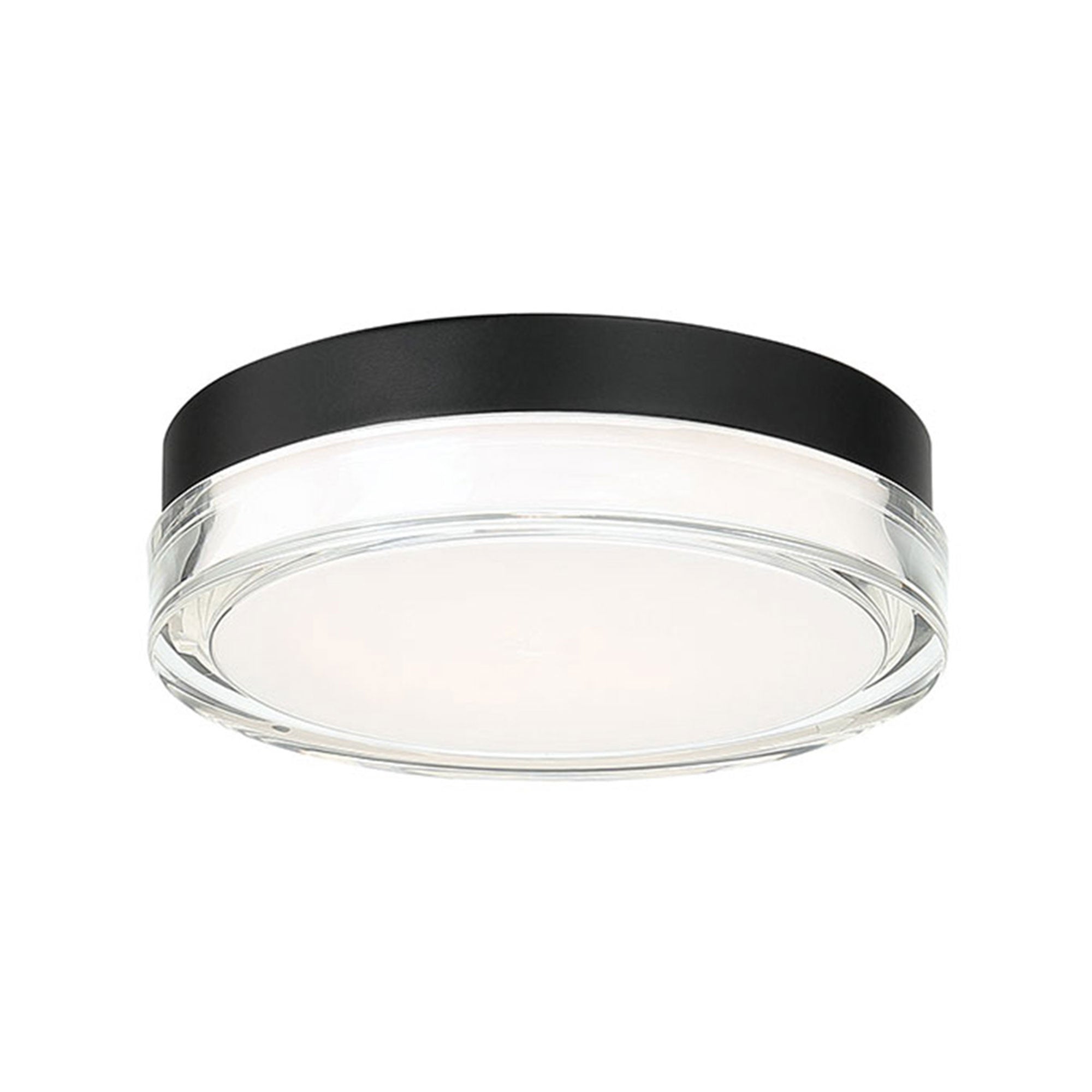 PI Flush mount Black INTEGRATED LED - FM-W44809-30-BK | MODERN FORMS