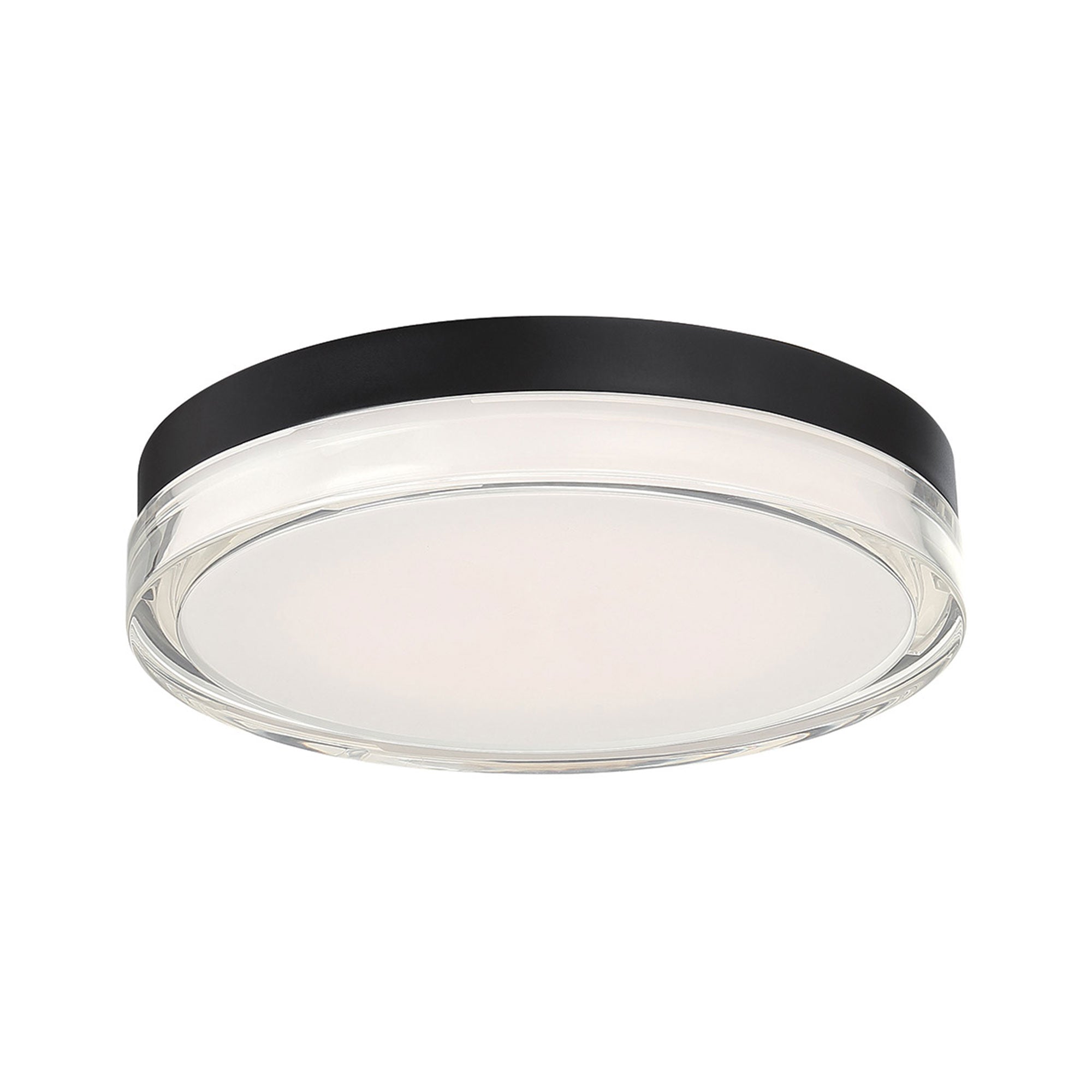 PI Flush mount Black INTEGRATED LED - FM-W44812-30-BK | MODERN FORMS