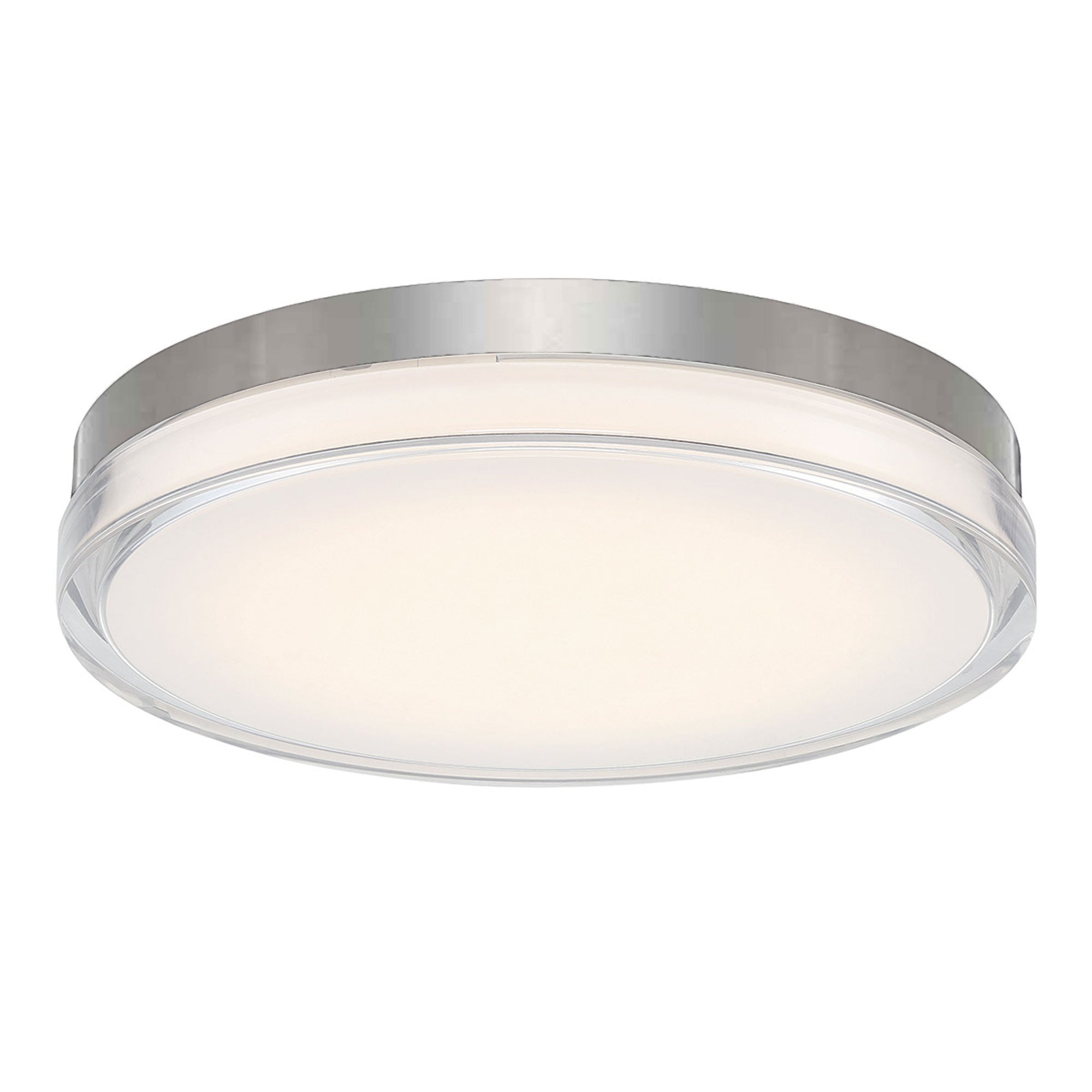 PI Flush mount Stainless steel INTEGRATED LED - FM-W44815-35-SS | MODERN FORMS