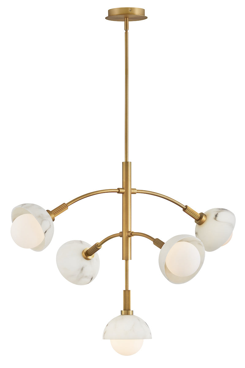 PHOEBE Chandelier Or - FR38405HB | HINKLEY