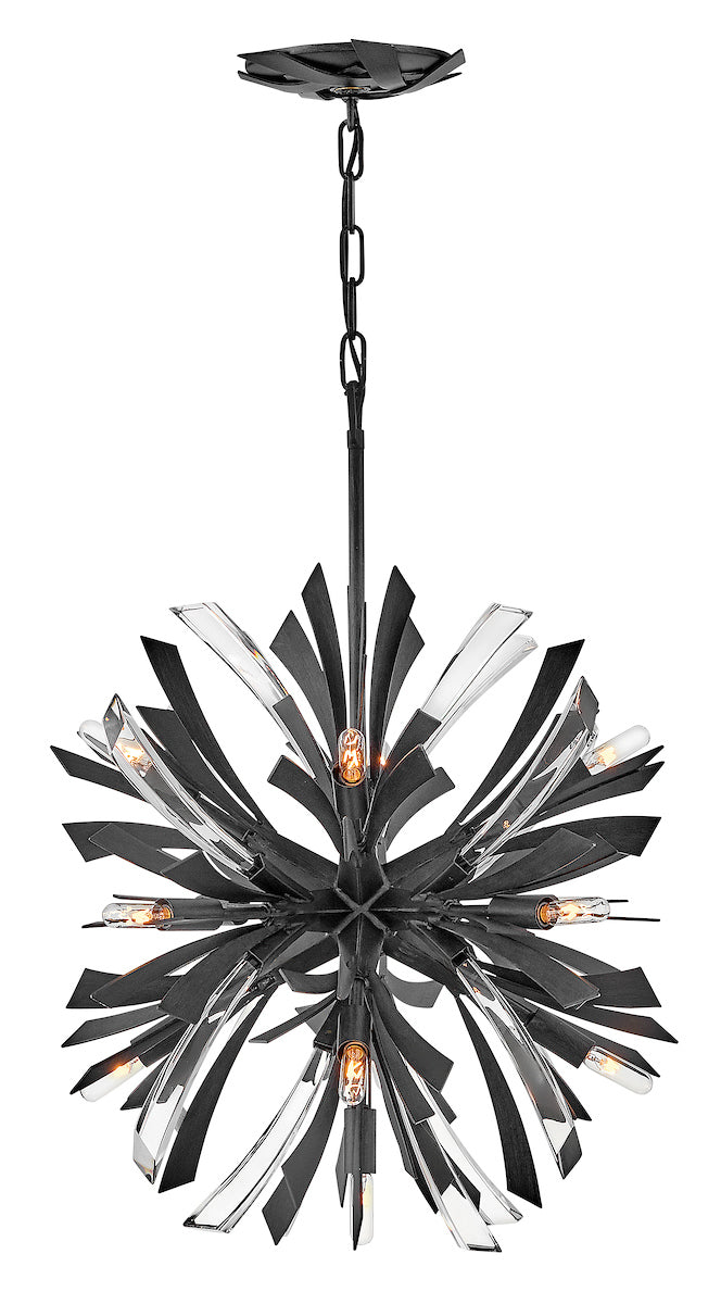 VIDA Chandelier Graphite - FR40904BGR | HINKLEY