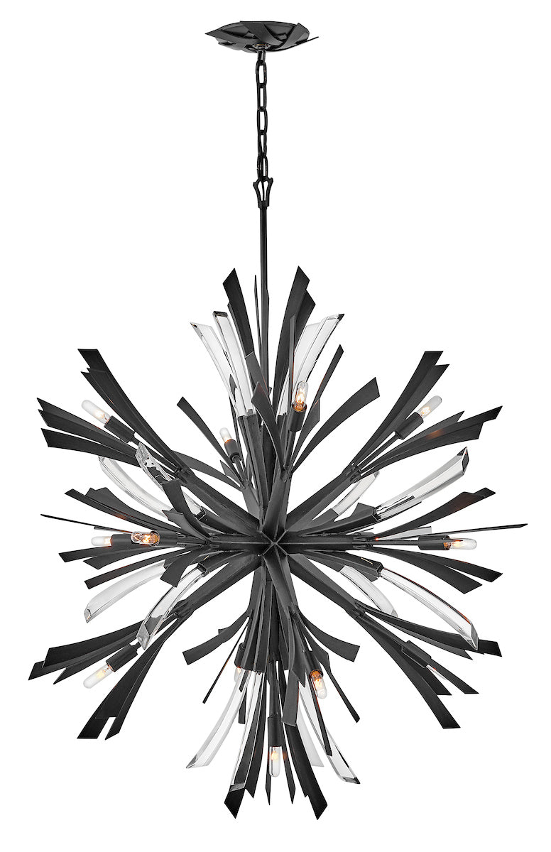 VIDA Chandelier Graphite - FR40905BGR | HINKLEY