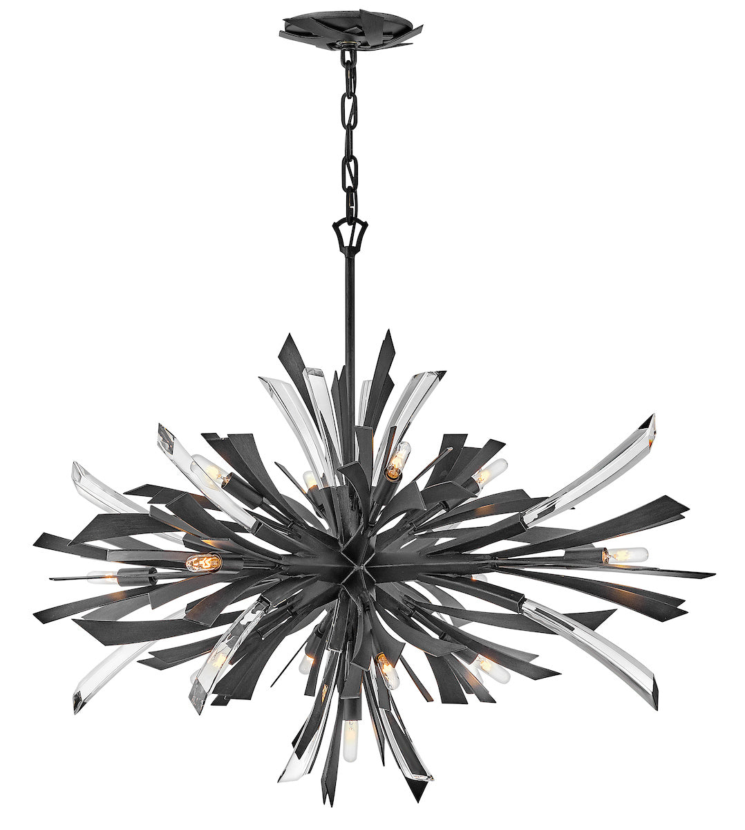 VIDA Chandelier Graphite - FR40906BGR | HINKLEY