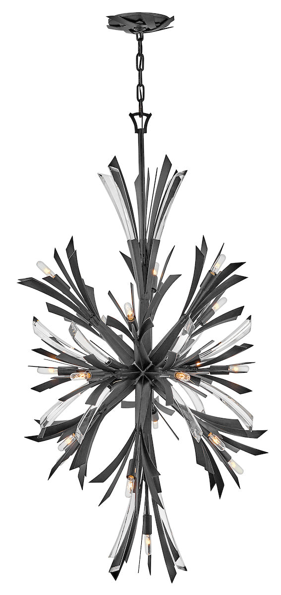 VIDA Chandelier Graphite - FR40907BGR | HINKLEY