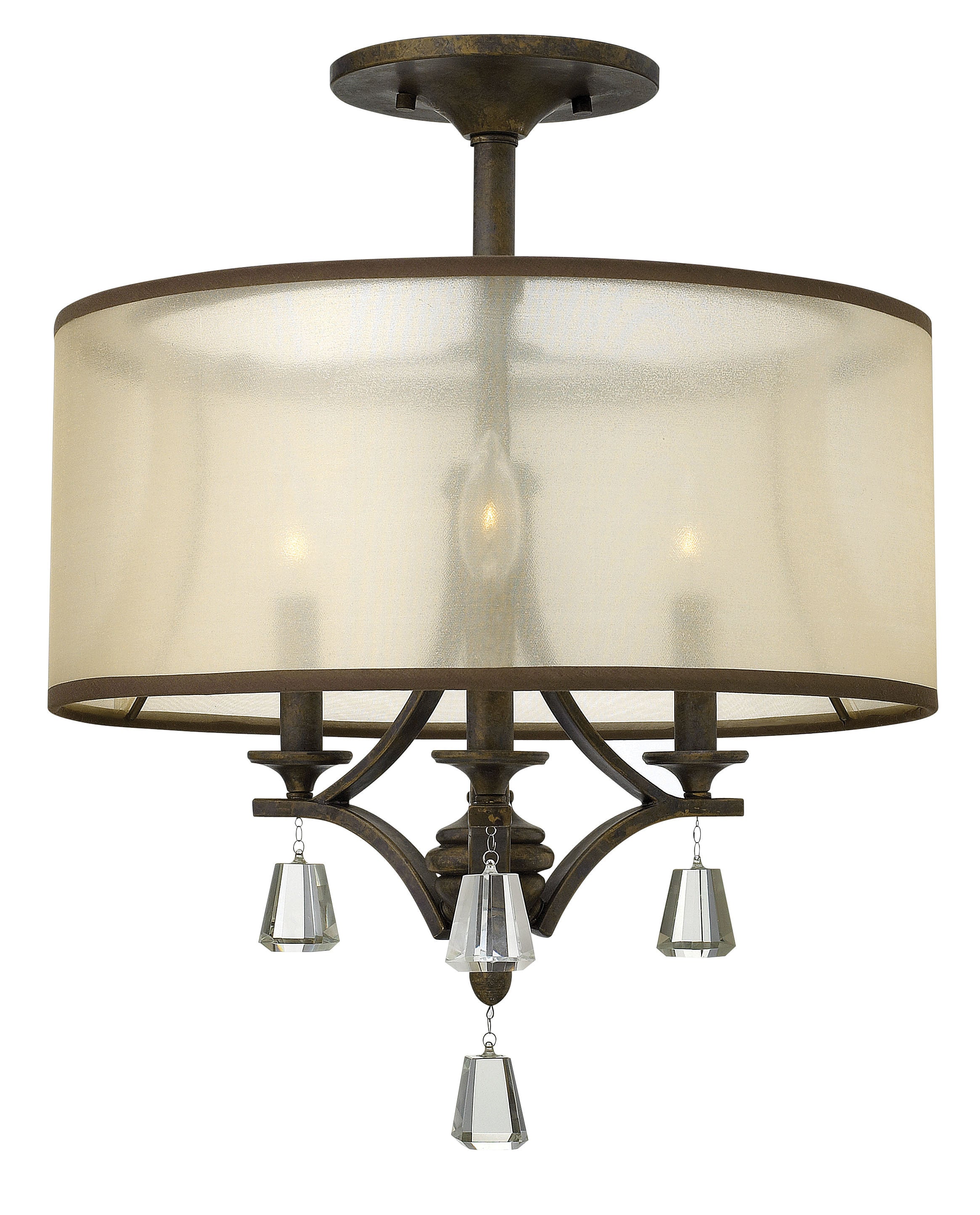 MIME Flush mount Bronze - FR45601FBZ | HINKLEY/FREDRICK RAMOND