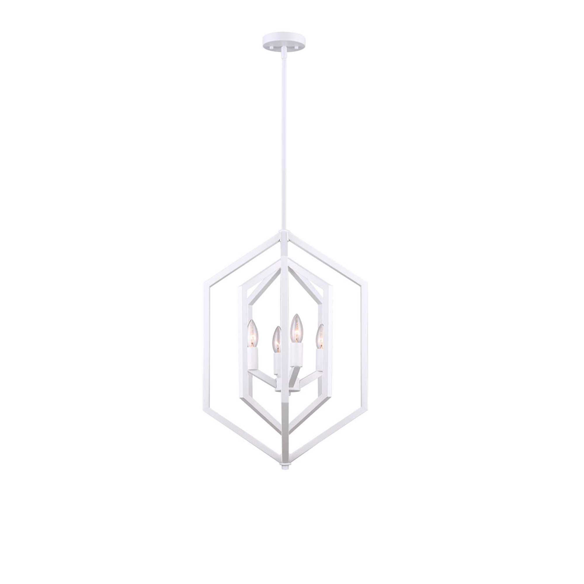 NETTO Chandelier Blanc - ICH1010A04WH16 | CANARM