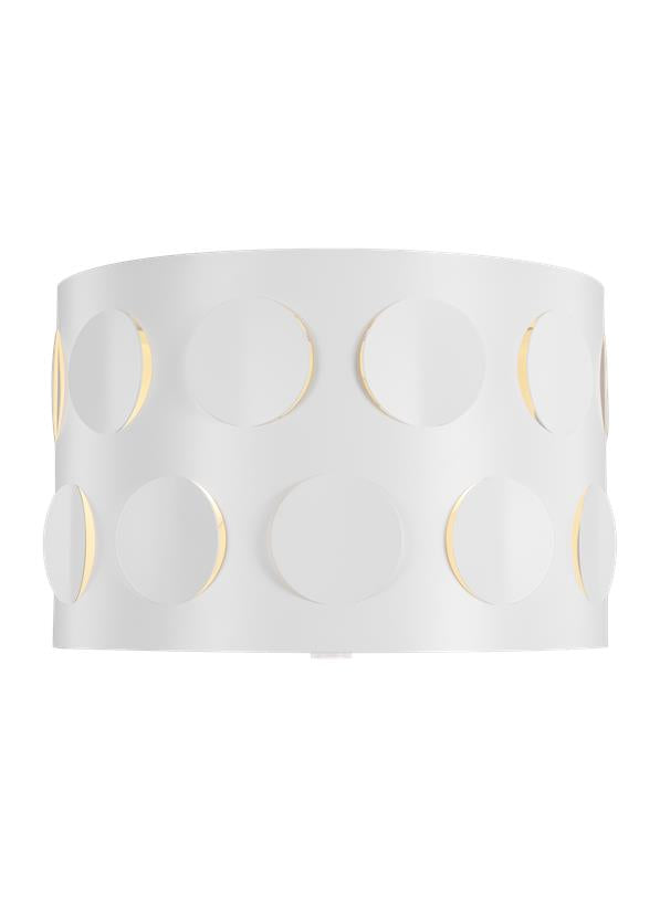 DOTTIE Flush mount White - KSF1002MWT | GENERATION LIGHTING